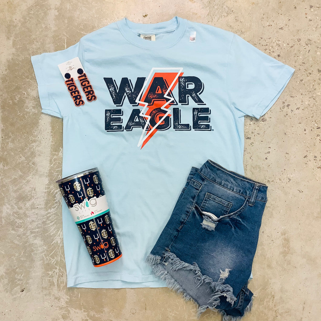 AUBURN LIGHTNING TEE