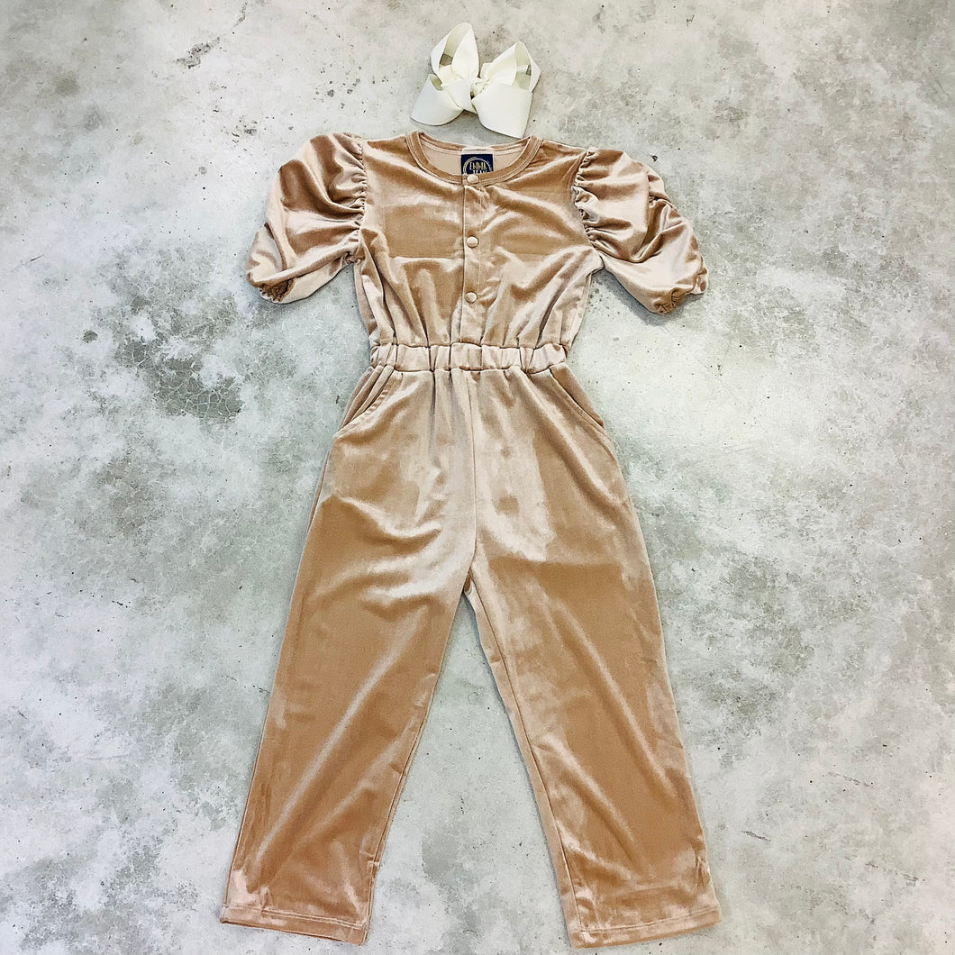 IRIS VELVET ROMPER