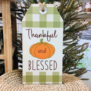 REVERSIBLE FALL THANKGIVING / CHRISTMAS DECOR