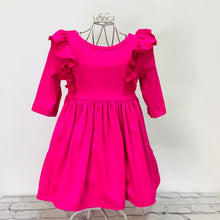 Load image into Gallery viewer, HOT PINK RUFFLE TWIRL - SIZE 12/24m
