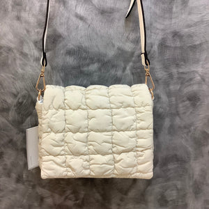 TEGAN QUILTED NYLON CROSSBODY