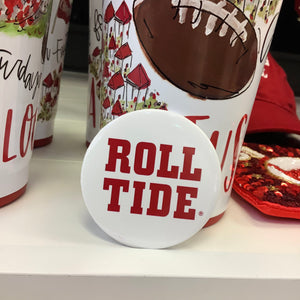 ALABAMA GAMEDAY BUTTON - ROLL TIDE