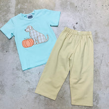 Load image into Gallery viewer, PUMPKIN PUPPY PANT SET
