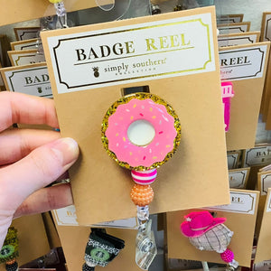 SIMPLY SOUTHERN BADGE REEL-DONUT