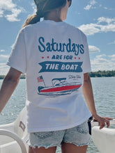 Load image into Gallery viewer, SATURDAYS ARE FOR THE BOAT - TEE
