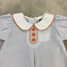 Load image into Gallery viewer, PUMPKIN STITCHED DRESS - 6M
