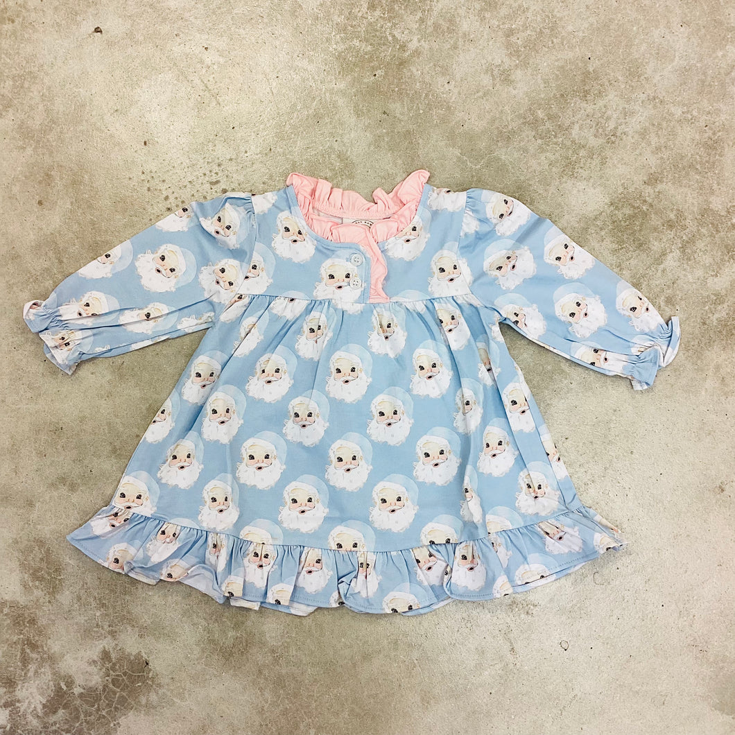 SANTA BABY GIRL GOWN