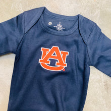 Load image into Gallery viewer, AUBURN &quot;AU&quot; KNOTTED GOWN - NEWBORN
