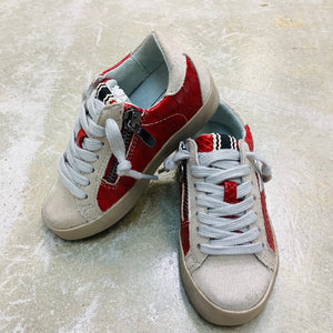 PAULA TODDLER SNEAKERS - RED