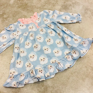 SANTA BABY GIRL GOWN