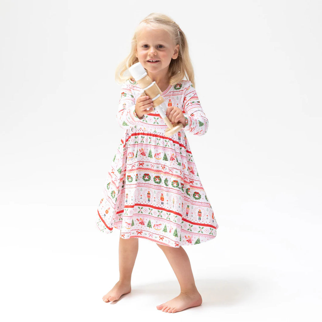 SUGAR PLUM FAIRY-NUTCRACKER FAIR TWIRL DRESS