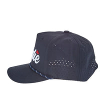 Load image into Gallery viewer, CADDIE PERFORMANCE ROPE HAT - NAVY/WHITE
