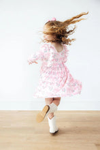 Load image into Gallery viewer, HEIRLOOM GARDEN RUFFLE TWIRL DRESS
