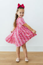 Load image into Gallery viewer, I LOVE YOU TULIP MUCH POCKET TWIRL DRESS

