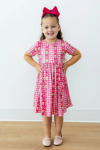 Load image into Gallery viewer, I LOVE YOU TULIP MUCH POCKET TWIRL DRESS
