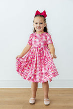 Load image into Gallery viewer, I LOVE YOU TULIP MUCH POCKET TWIRL DRESS

