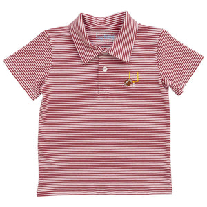 GAME DAY STRIPE - CRIMSON