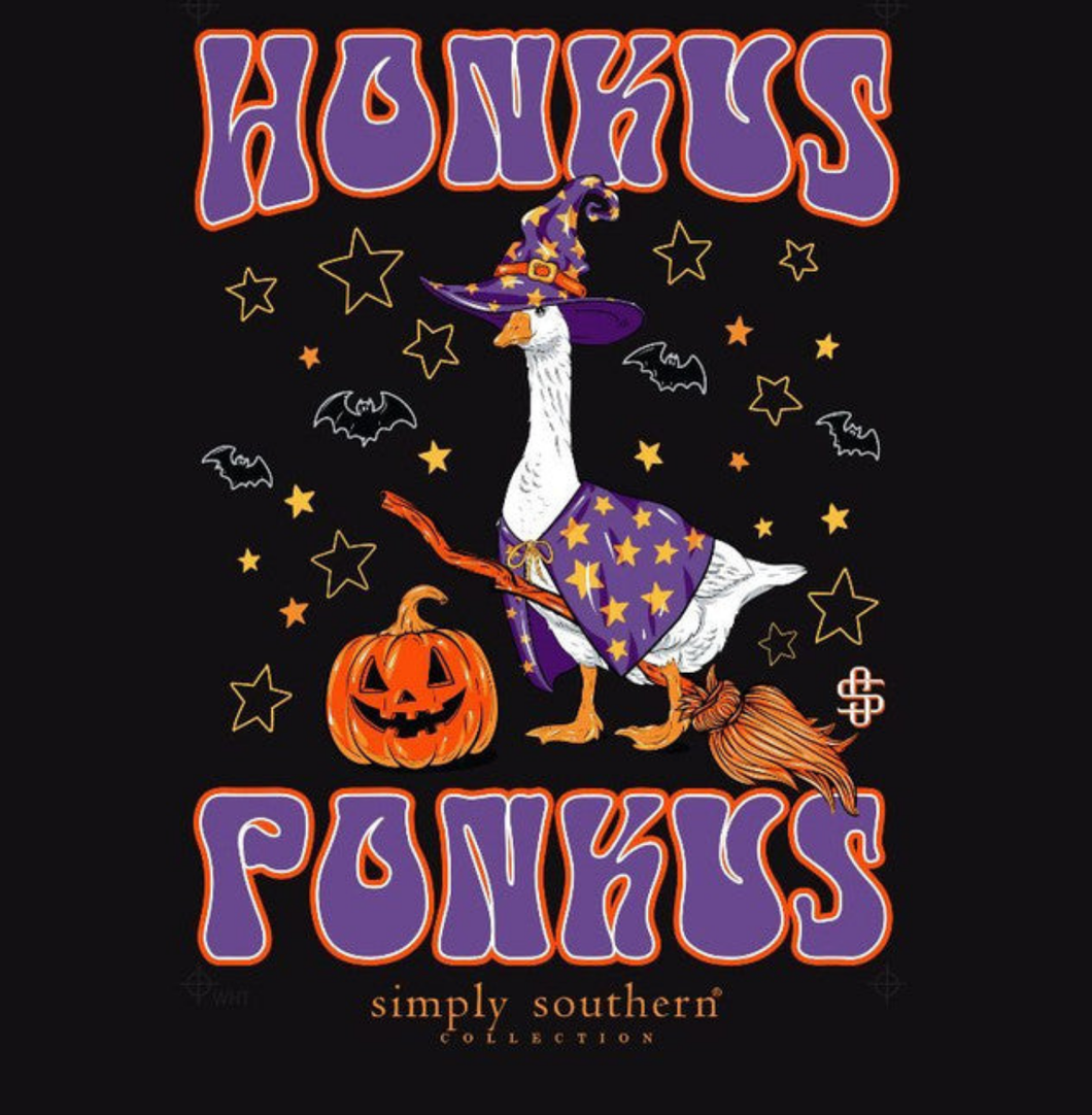 HONKUS PONKUS GOOSE WITCH TEE-