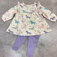 Load image into Gallery viewer, UNICORN TUNIC TOP AND LEGGING
