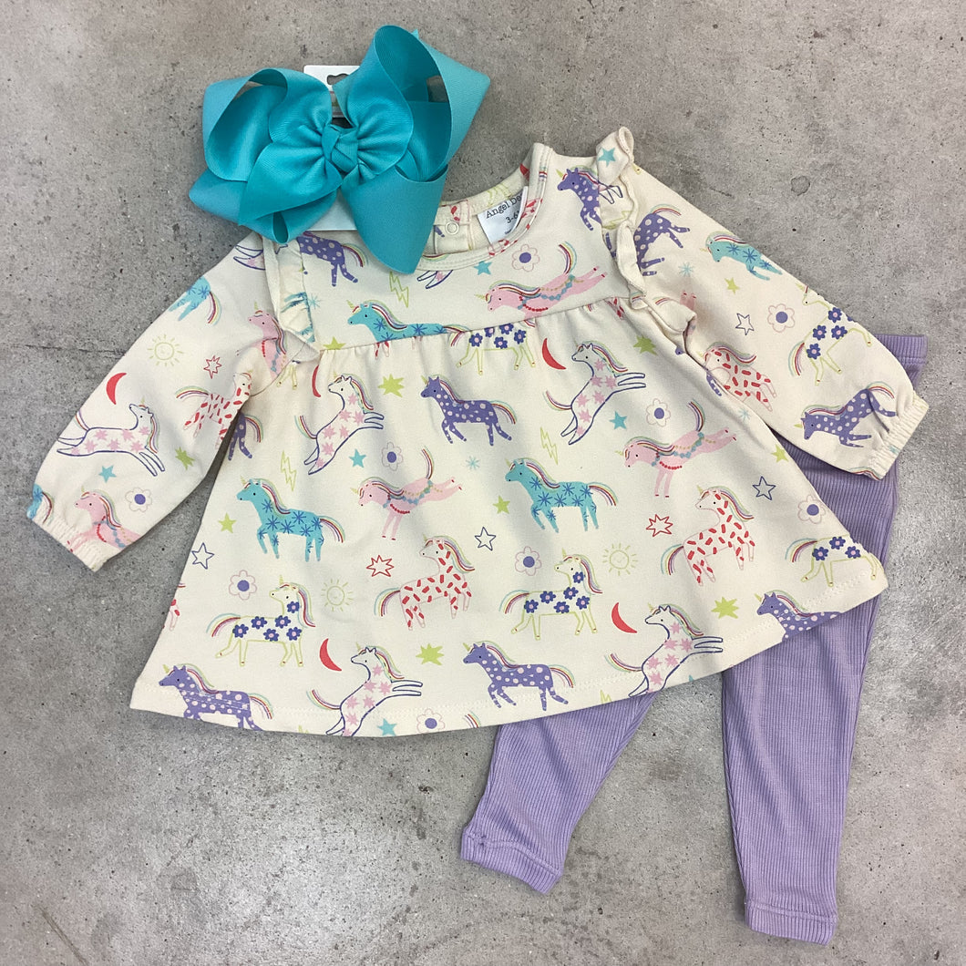 UNICORN TUNIC TOP AND LEGGING