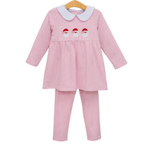 Load image into Gallery viewer, SANTA TRIO PANT SET - PINK
