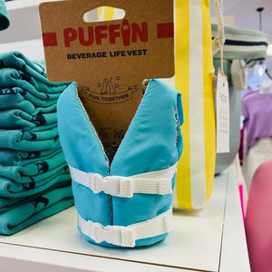 PUFFIN BEVERAGE LIFE VEST COOLER