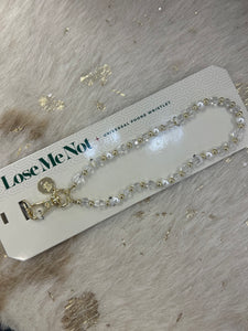 LOSE ME NOT GOLD PHONE WRISTLET