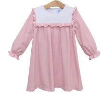 Load image into Gallery viewer, MARIE DRESS - LIGHT PINK STRIPE
