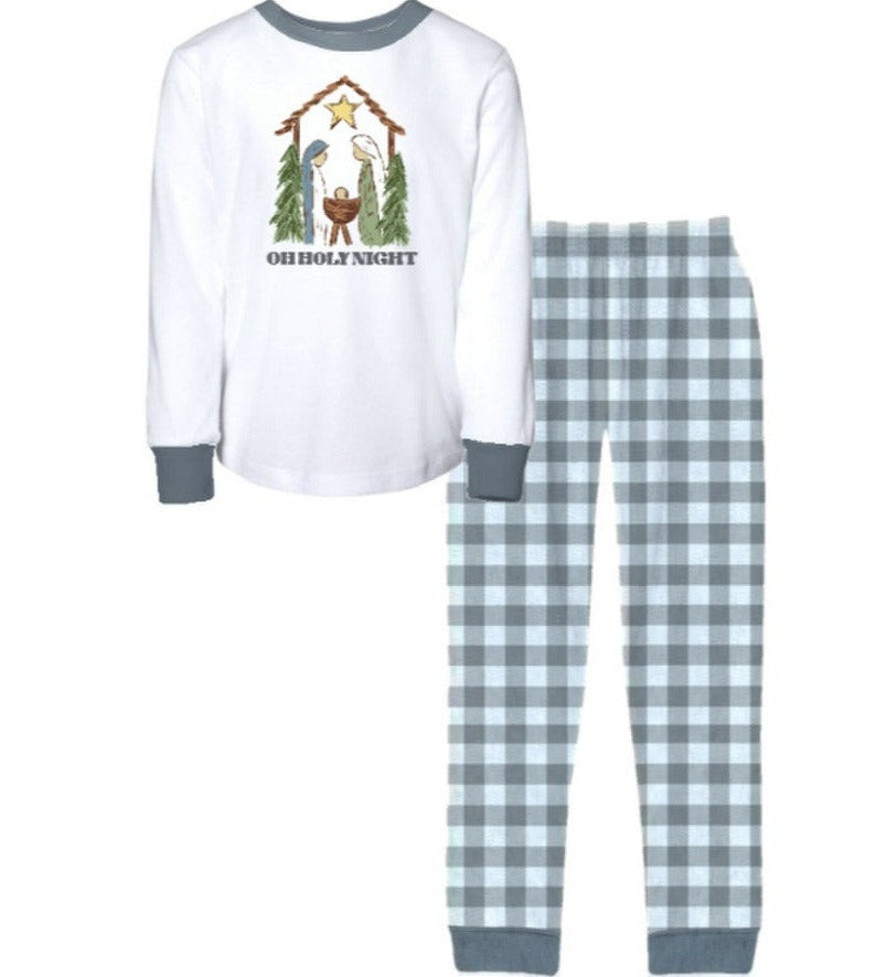 KIDS OH, HOLY NIGHT JAMMIE SETS