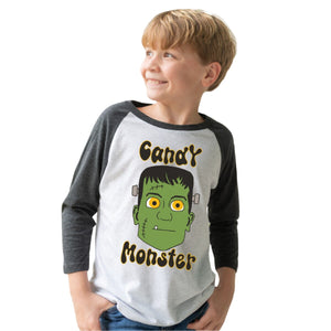KIDS CANDY MONSTER RAGLAN TEE