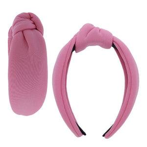 KNOT HEADBANDS - LIGHT PINK