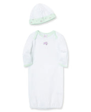 Load image into Gallery viewer, PETITE ROSE SLEEPER GOWN WITH HAT
