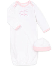 Load image into Gallery viewer, THANK HEAVEN FOR LITTLE GIRLS SLEEPER GOWN WITH HAT
