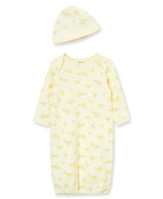 Load image into Gallery viewer, LITTLE DUCKS GOWN WITH HAT
