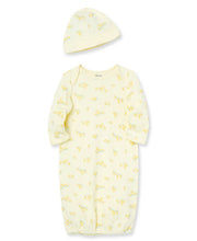 Load image into Gallery viewer, LITTLE DUCKS GOWN WITH HAT
