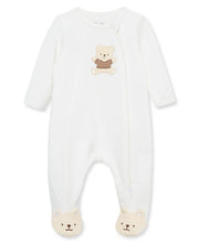 Load image into Gallery viewer, UNISEX GENTAL BEAR 2-WAY FOOTED ONE-PIECE
