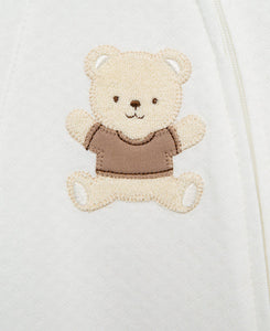 UNISEX GENTAL BEAR 2-WAY FOOTED ONE-PIECE