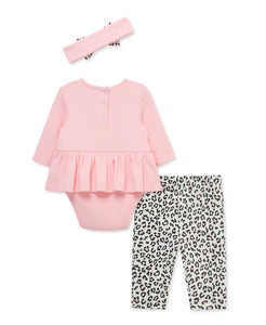 LEOPARD BODYSUIT & LEGGING SET