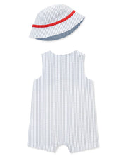 Load image into Gallery viewer, BASEBALL SUNSUIT &amp; HAT
