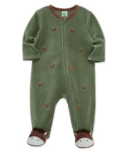 Load image into Gallery viewer, FOOTED HORSE ROMPER
