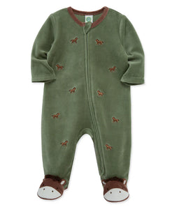FOOTED HORSE ROMPER
