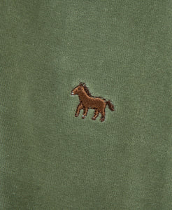 FOOTED HORSE ROMPER