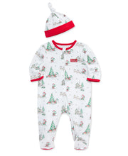 Load image into Gallery viewer, HOLIDAY SCENE FOOTIE
