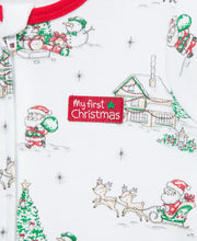 Load image into Gallery viewer, HOLIDAY SCENE FOOTIE
