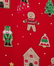 Load image into Gallery viewer, BABY GINGERBREAD FOOTIE
