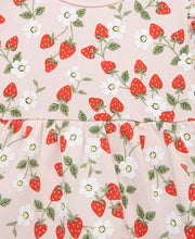 Load image into Gallery viewer, STRAWBERRY BODYSUIT DRESS &amp; HEADBAND

