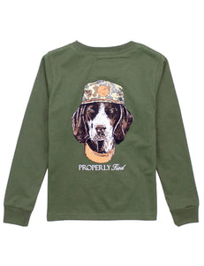 PROPERLY TIED BOYS MAN'S BEST FRIEND LONG SLEEVE