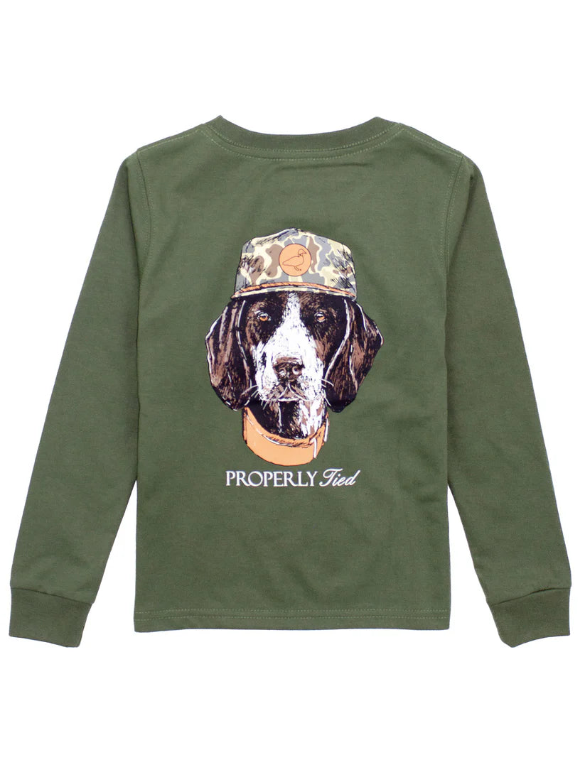 PROPERLY TIED BOYS MAN'S BEST FRIEND LONG SLEEVE