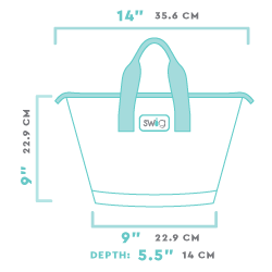 SWIG PACKI 12 COOLER - FLORA ROSA – Deb & Co. Boutique