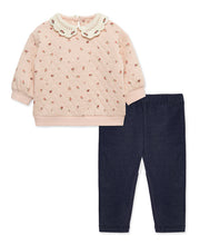 Load image into Gallery viewer, ROSE 2pc SWEATSHIRT SET
